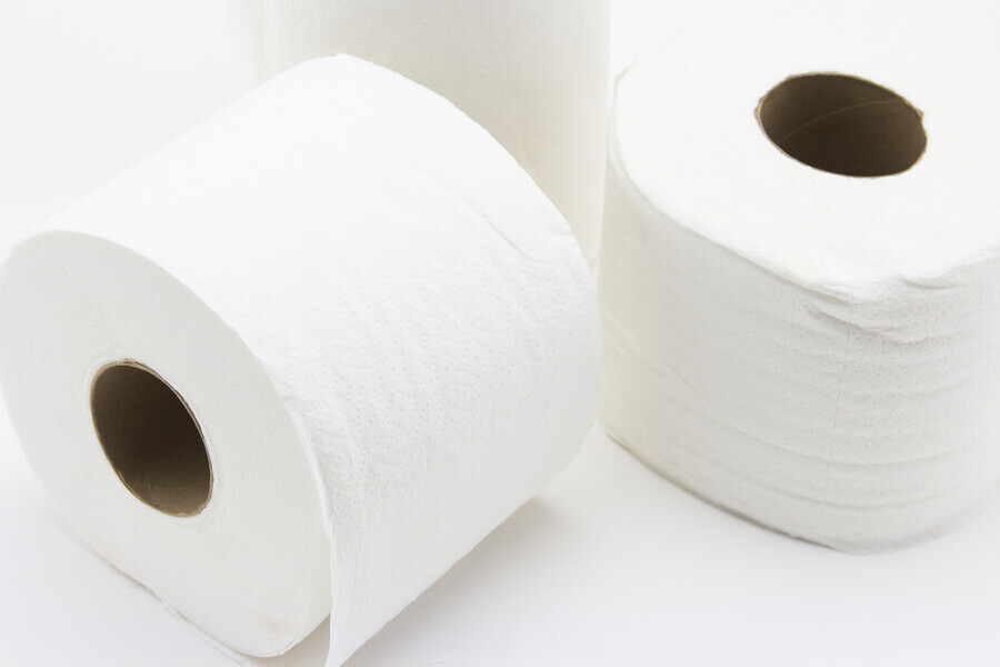 Tissue On White Background
